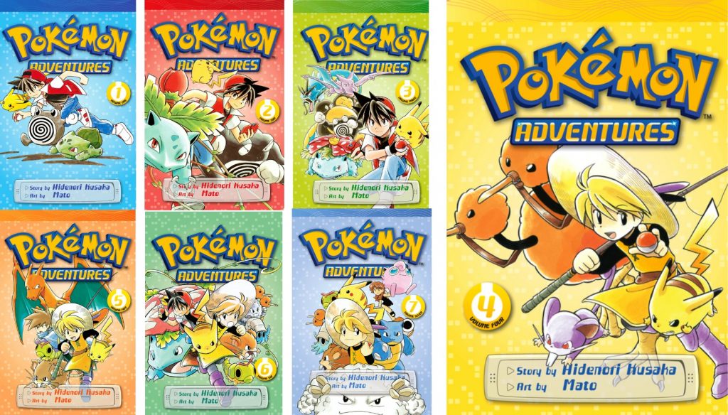 Pokemon Red Character Manga