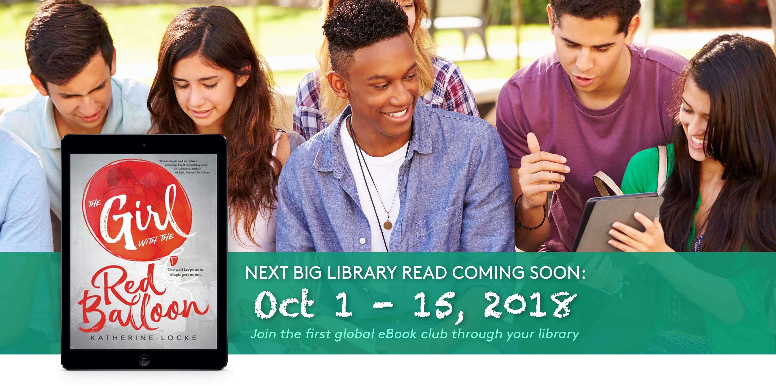 Grab your Red Balloon and join The Big Library Read