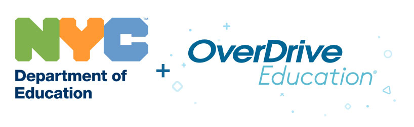 New York City Department of Education's Logo and OverDrive Education's Logo