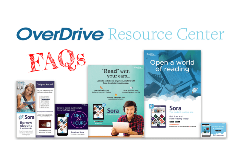 OverDrive resource center FAQs