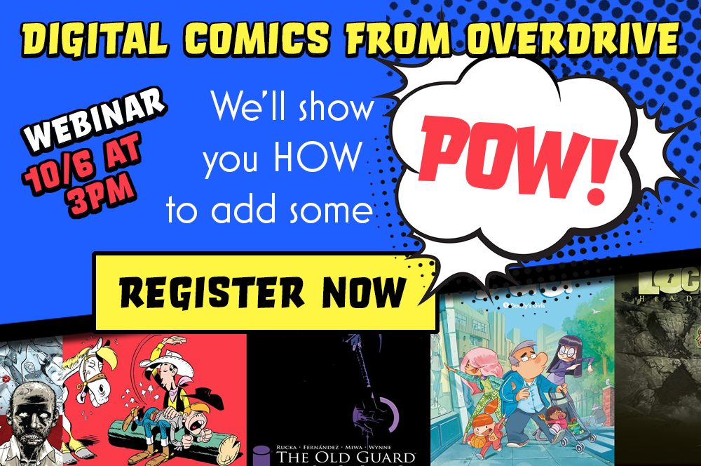 digital comics from overdrive webinar header