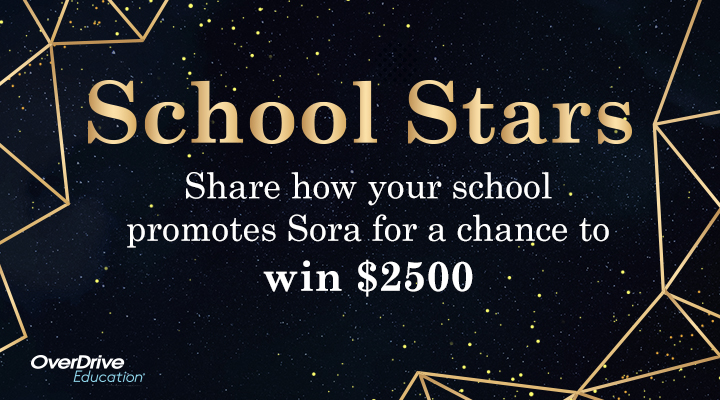 school stars 2021 banner gold and white text black background
