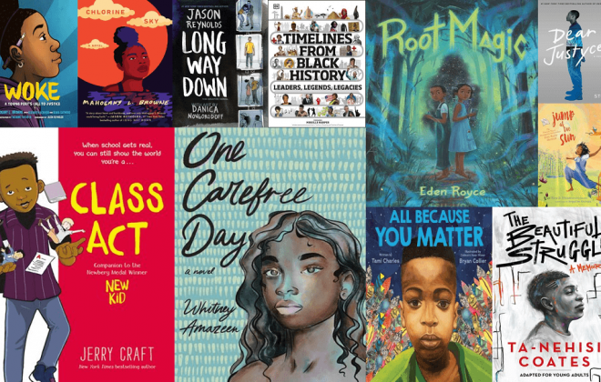 title collage black history month and every month recommendations