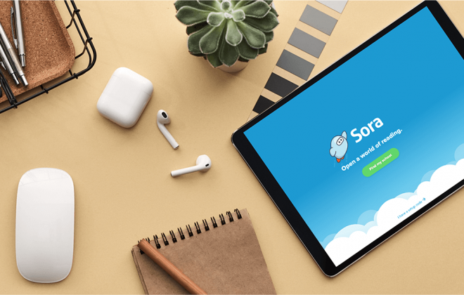sora app open on tablet on desk feature image