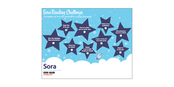 Sora Reading Challenge graphic