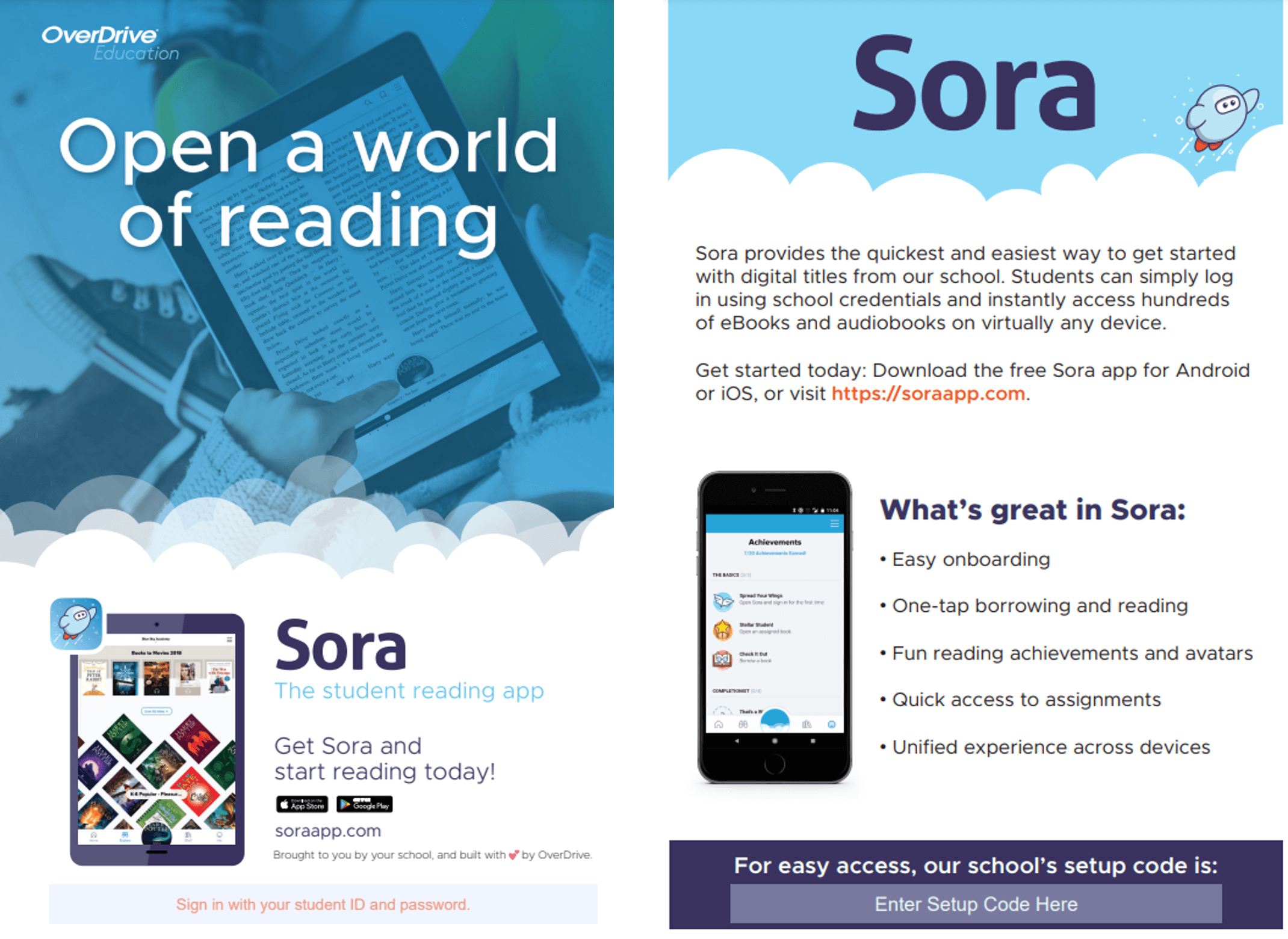 free outreach resources: open a world of reading