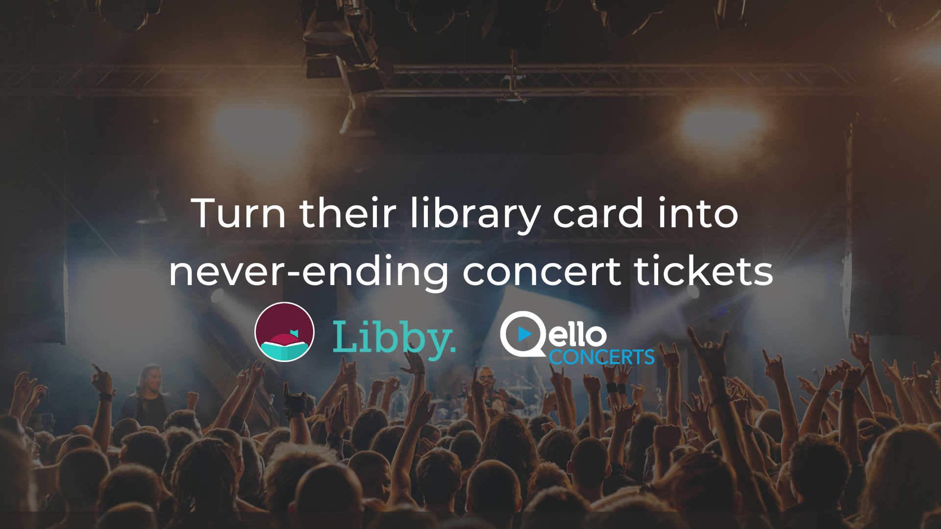 With Qello, you can turn library cards into concert tickets