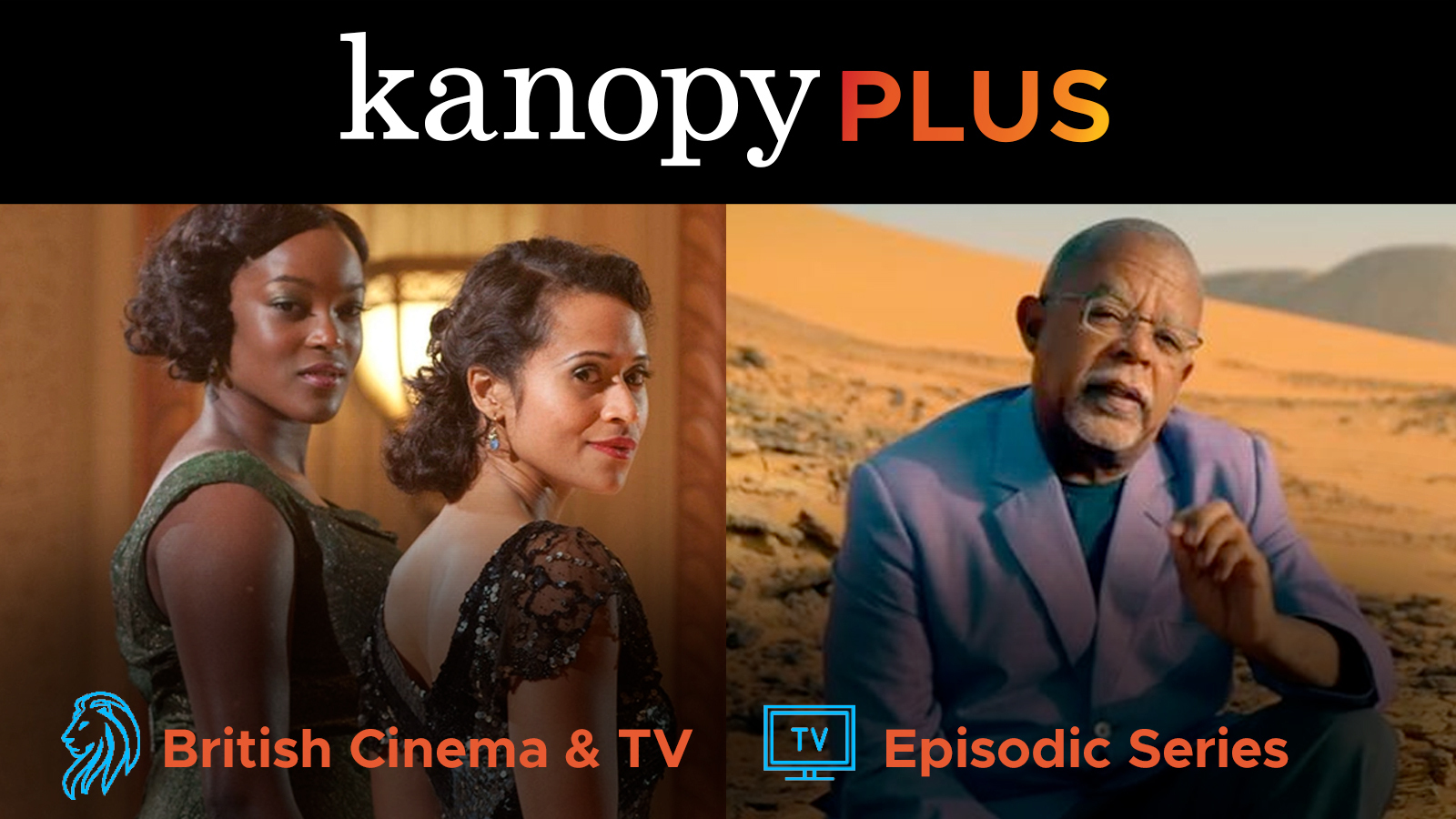 NEW Kanopy Plus packs: British Cinema and TV  and Episodic Series