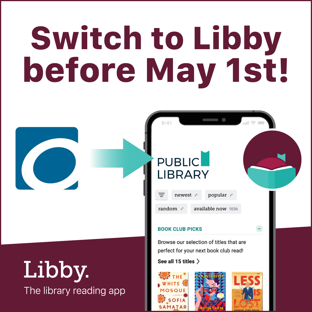 Switch from OverDrive to Libby Today!