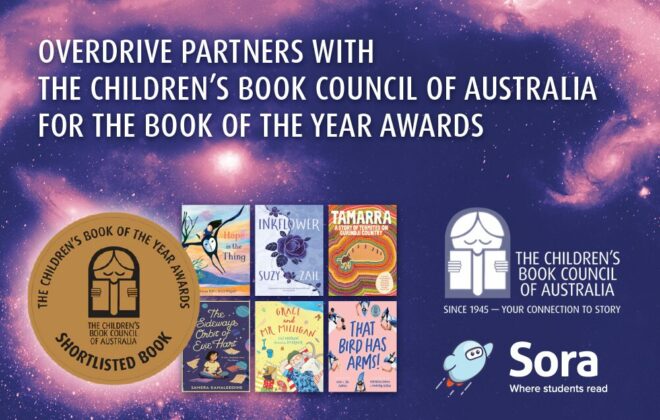 OverDrive and the Children's Book Council of Australia partner for the Shadow Judging Book of the Year Awards.