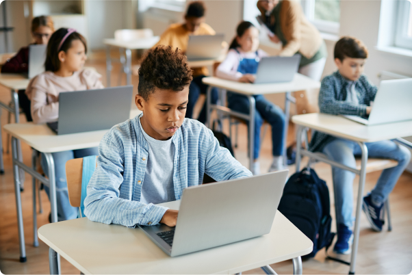 Image of children in a classroom