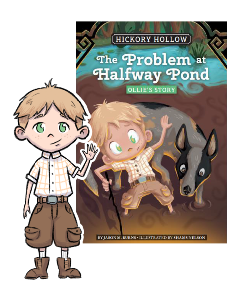 The Problem at Halfway Pond: Ollie’s Story book cover