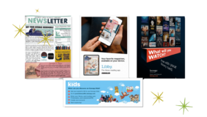 Examples of print materials
