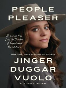 Book cover of People Pleaser by Jinger Duggar Vuolo