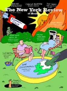 Magazine cover of "The New York Review of Books"