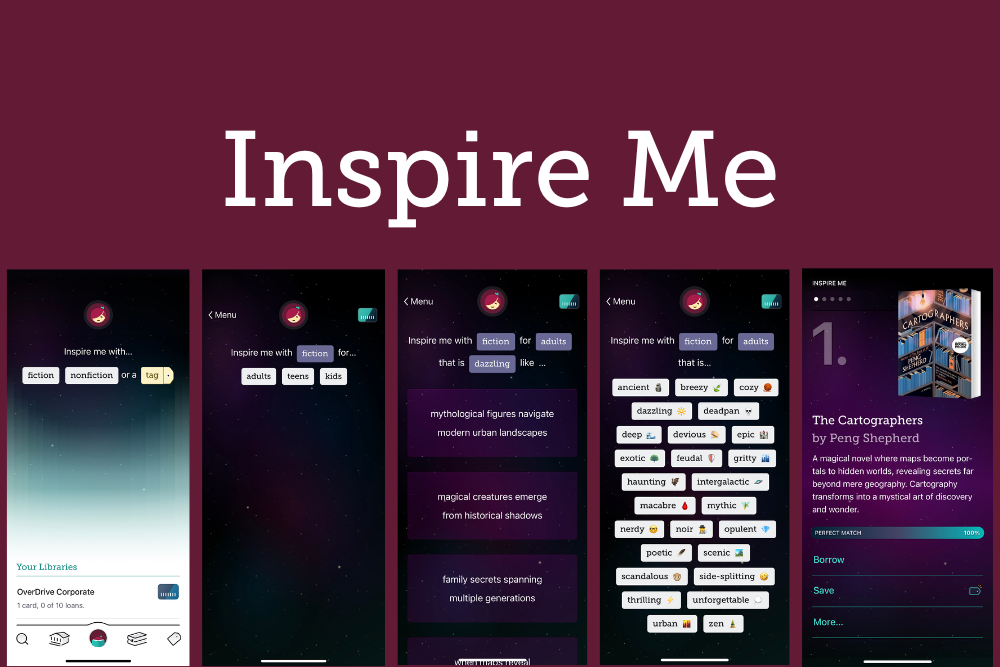 Introducing “Inspire Me”! A New Way to Discover Your Next Great Read in Libby 