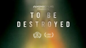 Poster for the title "To Be Destroyed" 