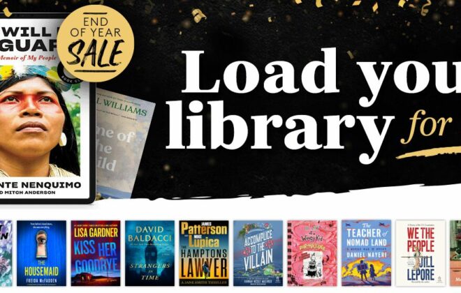 End of Year Sale - last chance feature image. Load your library for less.