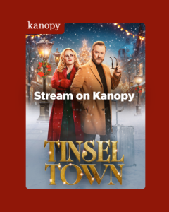 Social media graphic of Tinsel Town