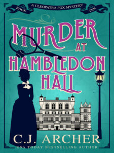 Book cover of "Murder at Hambledon Hall" by C.J. Archer