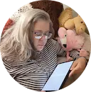 Headshot of blog author