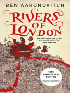 Book covers of "Rivers of London"