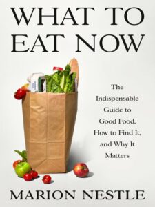 Book cover of "What to Eat Now"