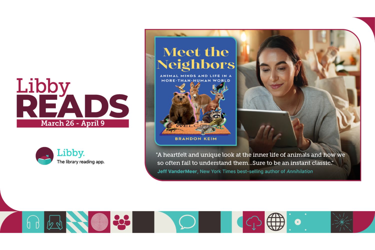 Introducing March’s Libby Reads title, Meet the Neighbors by Brandon Keim 