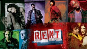Movie poster of "Rent"