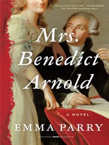 Book cover of "Mrs. Benedict Arnold" by Emma Parry