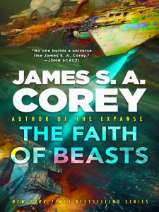 Book cover of "The Faith of Beasts" by James S. A. Corey