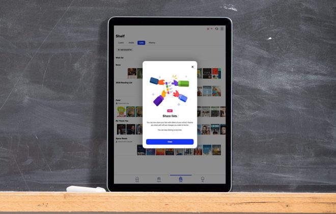 Making reading connections, one shared list at a time