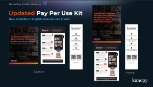 screenshot of PPU marketing toolkit in Spanish and French