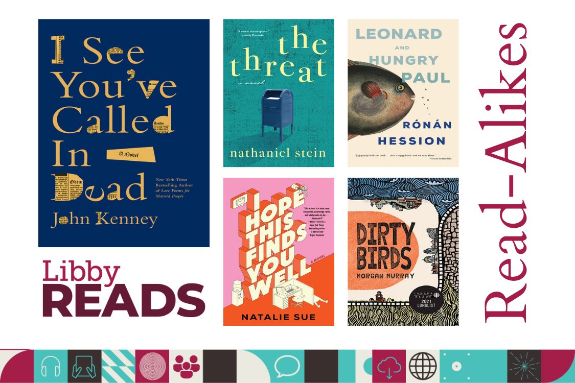 Dark comedies like Libby Reads selection, “I See You’ve Called in Dead”