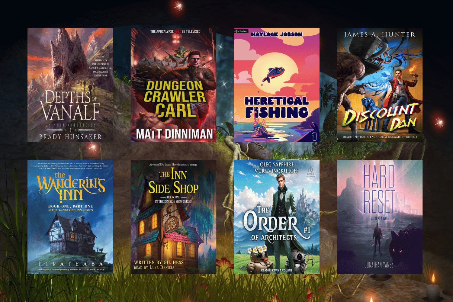 Welcome to the dungeon: LitRPG reads