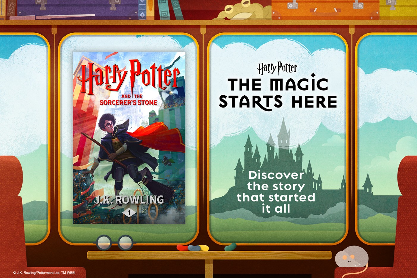 The magic starts here: free, no-holds access to Harry Potter and the Sorcerer’s Stone