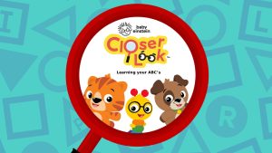 Title poster of "Closer Look: Learn Your ABC's""