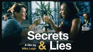 Film poster of "Secrets & Lies"