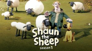 Title poster of "Shaun the Sheep"